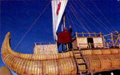 Boot aus Schilf
